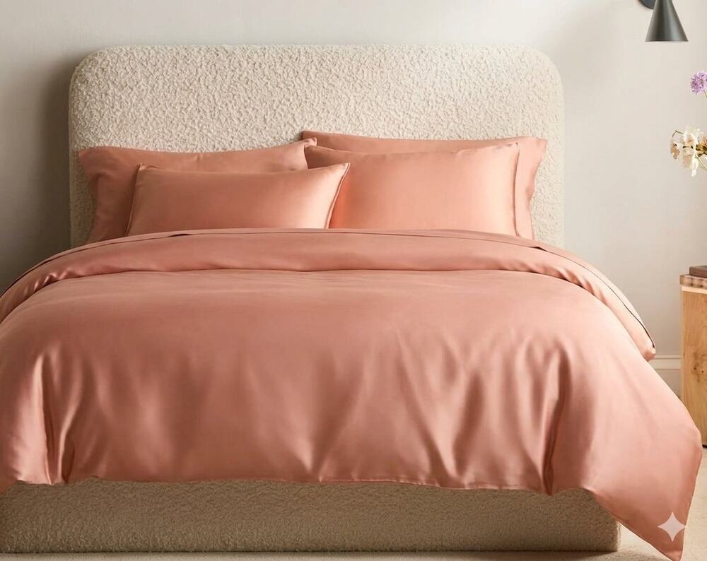 Quince KING Bamboo Duvet Cover Sedonna 100% Organic CALIF KING NEW No Shams